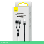 Кабель Baseus CAXS000001 1.2m Black