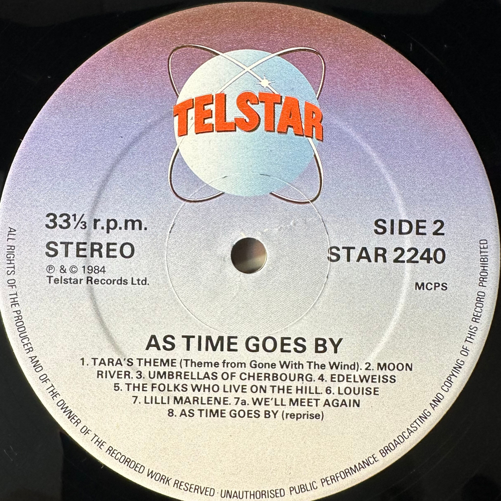 Royal Philharmonic Orchestra ‎– As Time Goes By (Англия 1984г.)