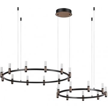 Люстра светодиодная подвесная 5009/98LA матовый черный Candel Odeon Light