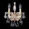 Бра Crystal Lux Isabel AP2 Gold/Transparent