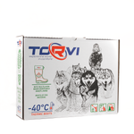 Сапоги зимние из ЭВА Torvi "Буран" -40С (4-слойный меховой вкладыш), Олива