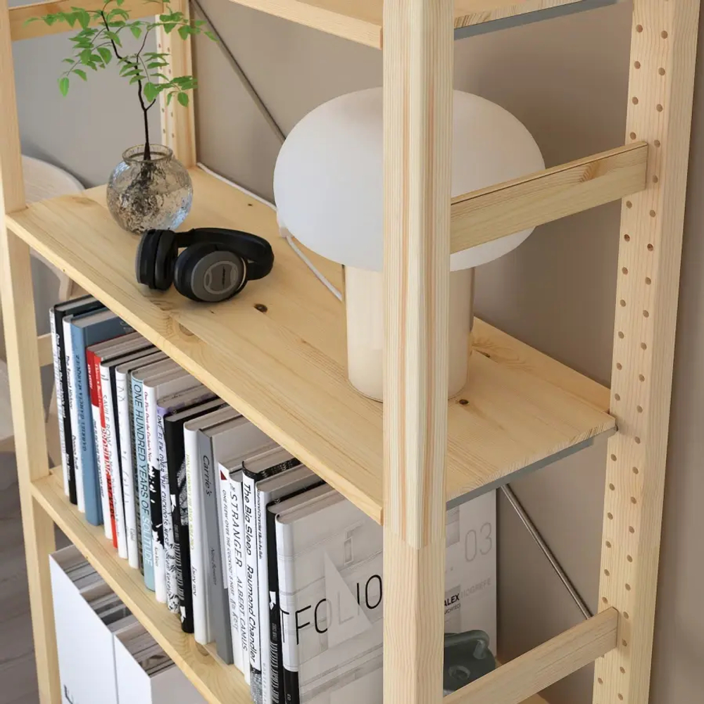 Стеллаж - IKEA IVAR, 89х30х179 см, сосна, ИВАР ИКЕА
