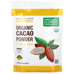 California Gold Nutrition, Superfoods, органический какао-порошок, 240 г (8,5 унции)