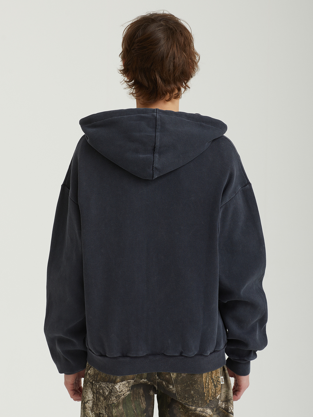 Мужская Толстовка Waffle Zip-thru