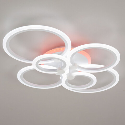 Citilux Сента CL237B160E RGB Люстра с пультом Белая