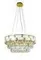 5776P/6A PLATING BRASS+CLEAR (1) Люстра NW