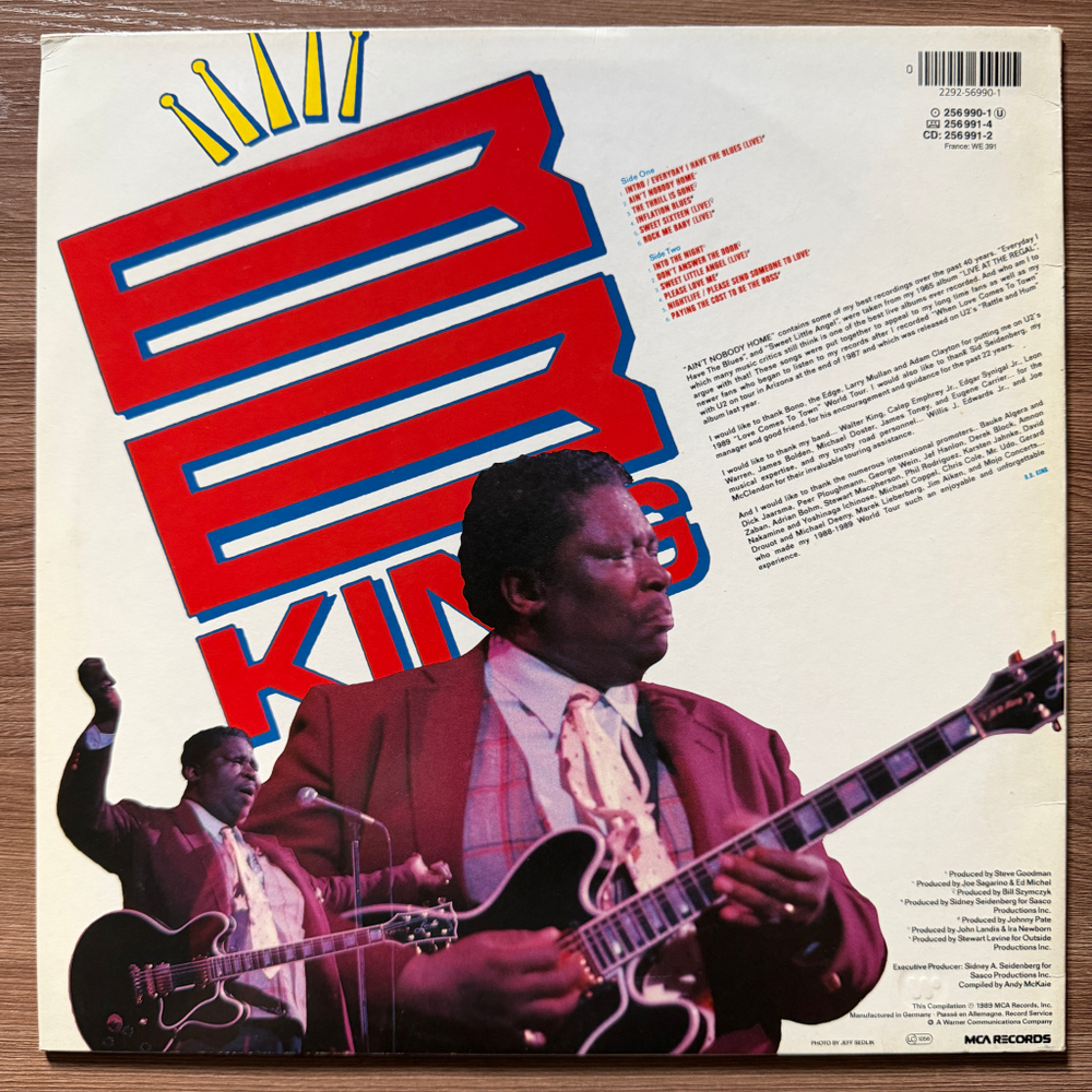 B.B. King ‎– The Best Of B.B. King (Германия)