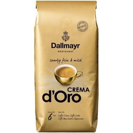 Кофе в зернах Dallmayr Crema d'Oro, 1 кг (Даллмайер)