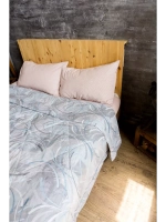 Одеяло 1.5 зимнее всесезонное утепленное лен хлопок