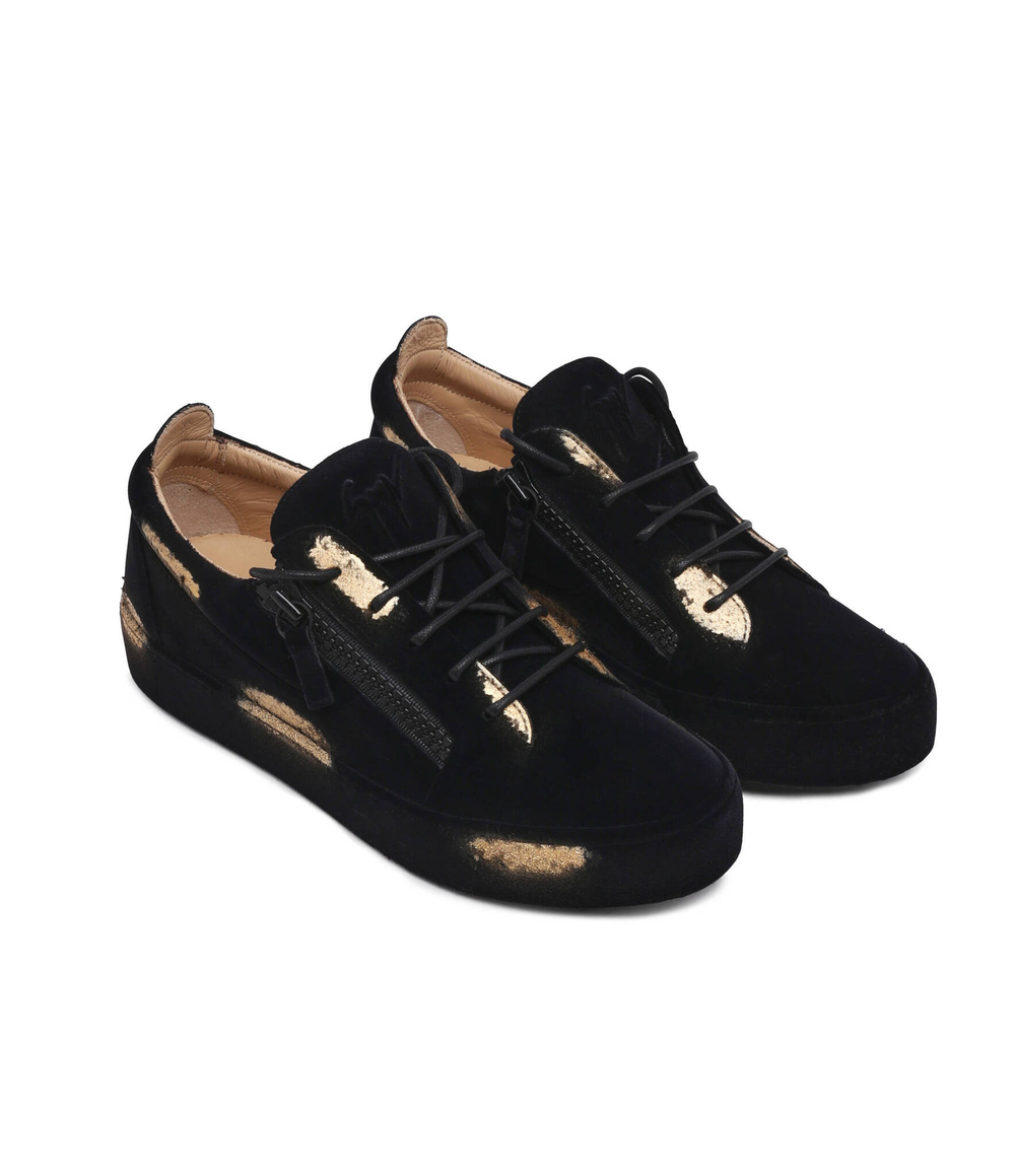 Кроссовки A1 LAMIFLOCK LAV Giuseppe Zanotti - черный(RM40019)