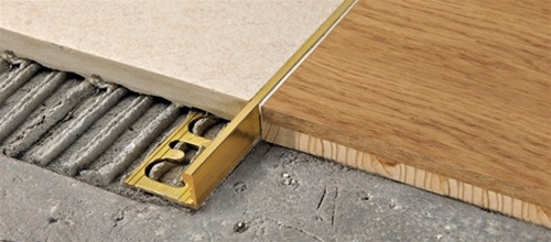 Профили/Пороги Progress Profiles Proterminal PTON 125 для напольных покрытий из ламината, паркета, керамогранита, ковролина, линолеума