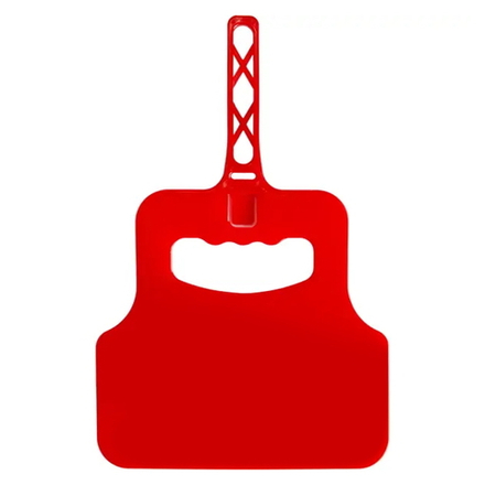 Опахало для костра, пластик 28*23см