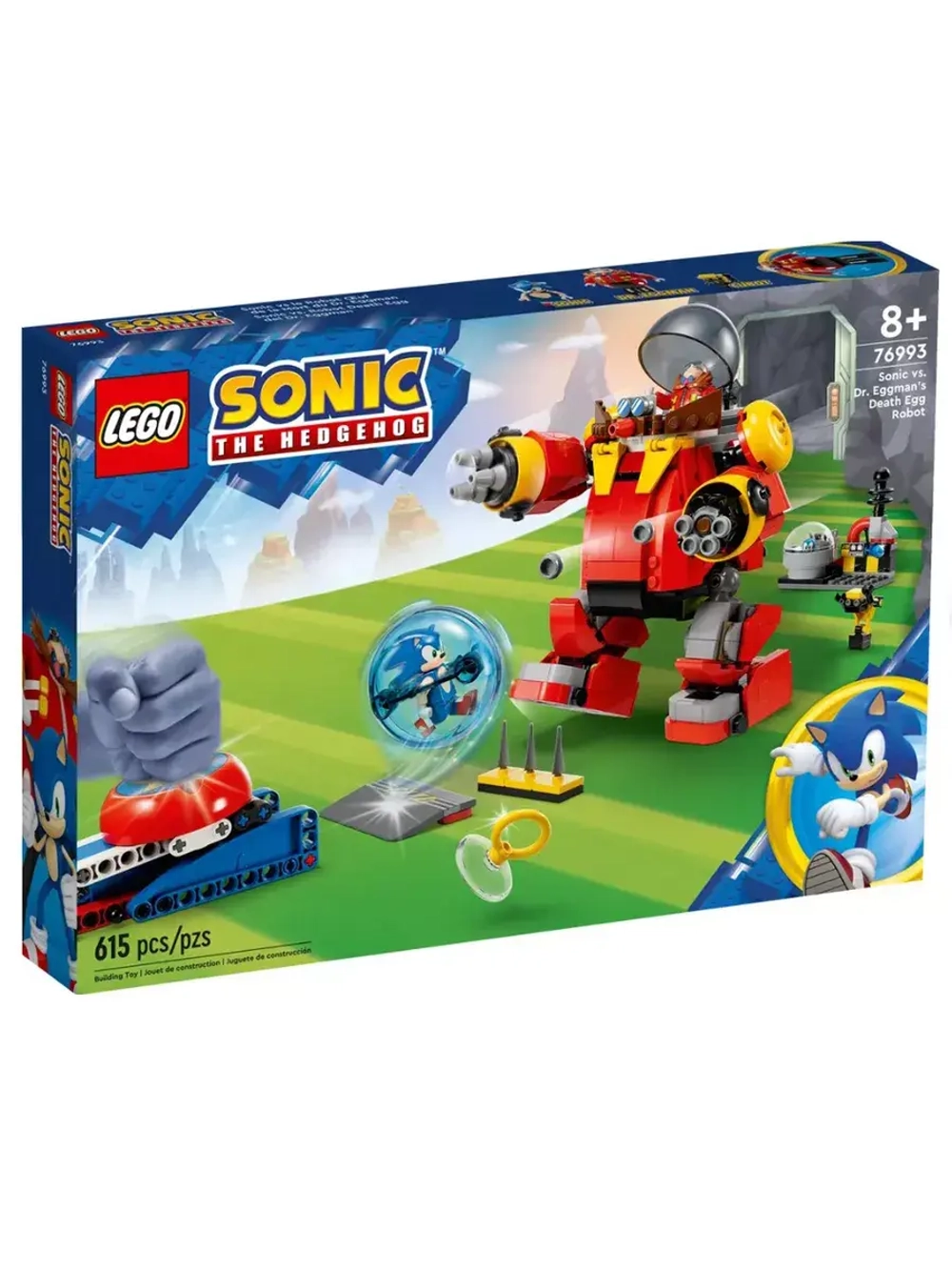 Лего Соник 76993 Соник против робота Sonic