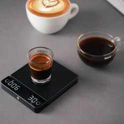 Весы кофейные портативные E-SMART SCALE (ESPRESSO) белые 0,3-2000гр батарея 1200mAH ZeroHero