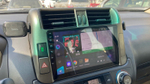 Магнитола для Toyota Land Cruiser Prado 150 2009-2013 (взамен 7" навигации) - Carmedia EW-9613-2 QLed+2K, Android 13, UIS7870 (DUDU7), CarPlay, SIM-слот