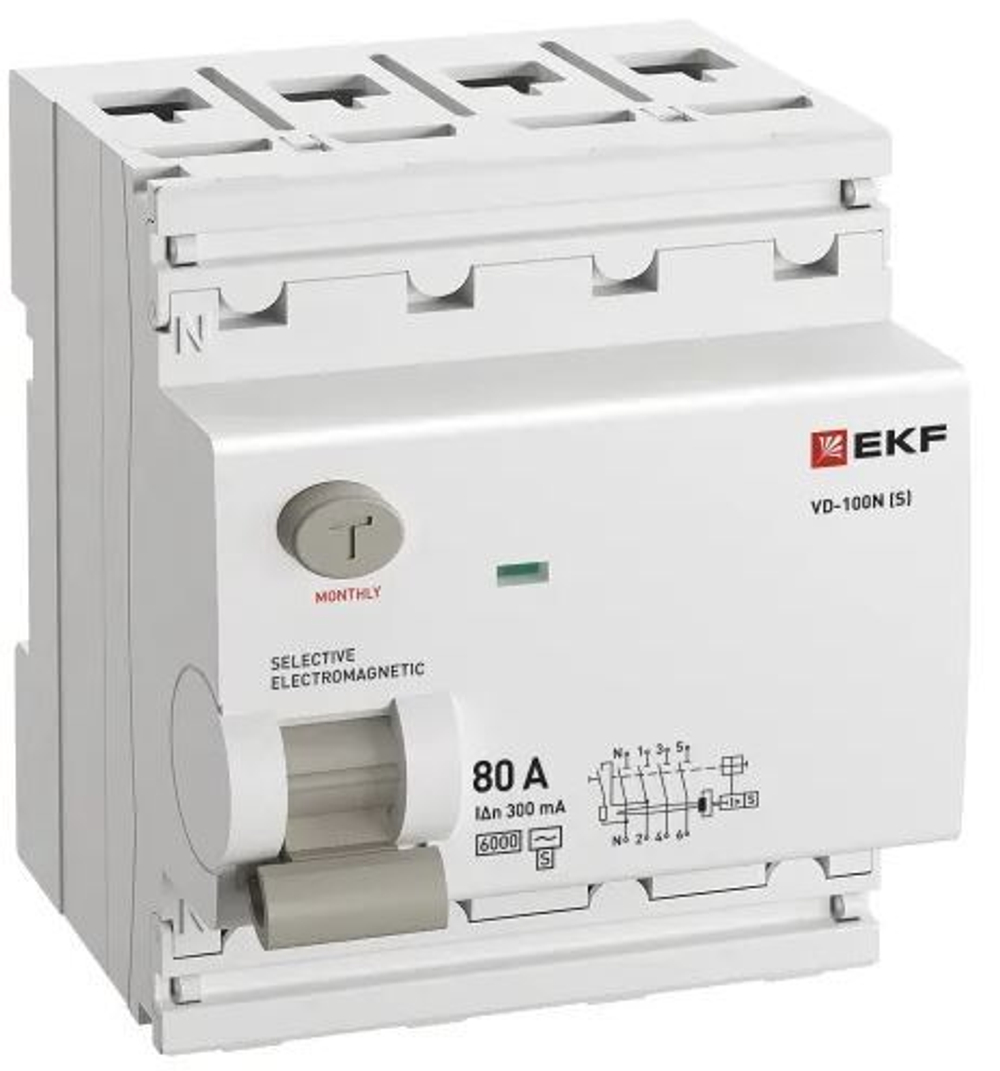 УЗО  EKF E1046MS80300
