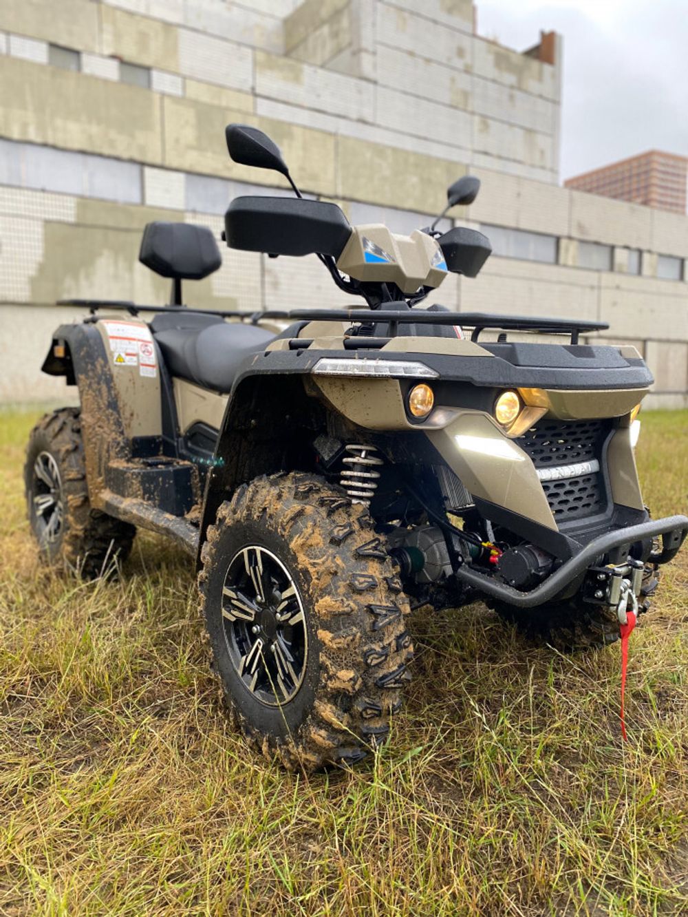 Квадроцикл GreenCamel Linhai A-LH80DA 4x4