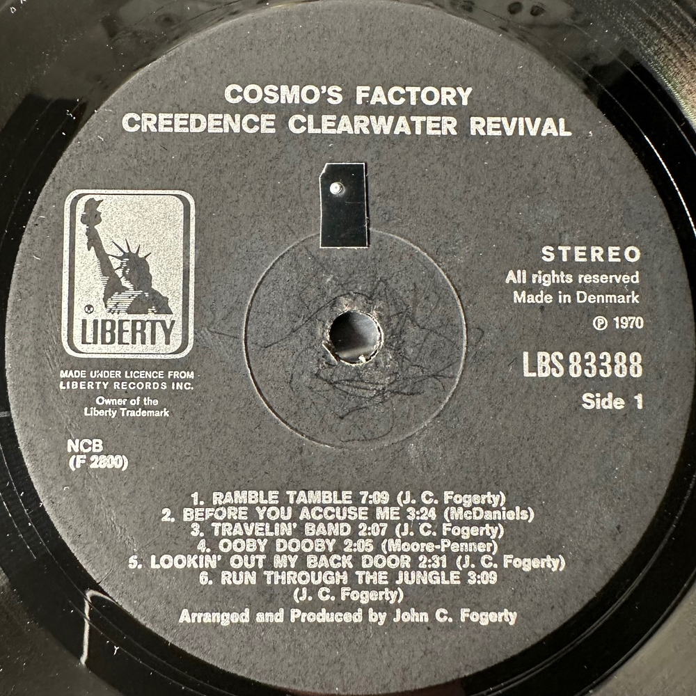 Creedence Clearwater Revival - Cosmo's Factory (Дания 1970г.)