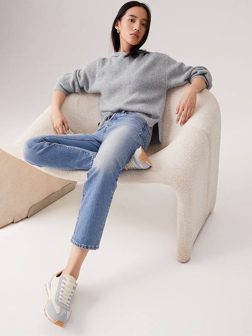 Женские прямые джинсы Levi's Wedgie Straight 34964-0178