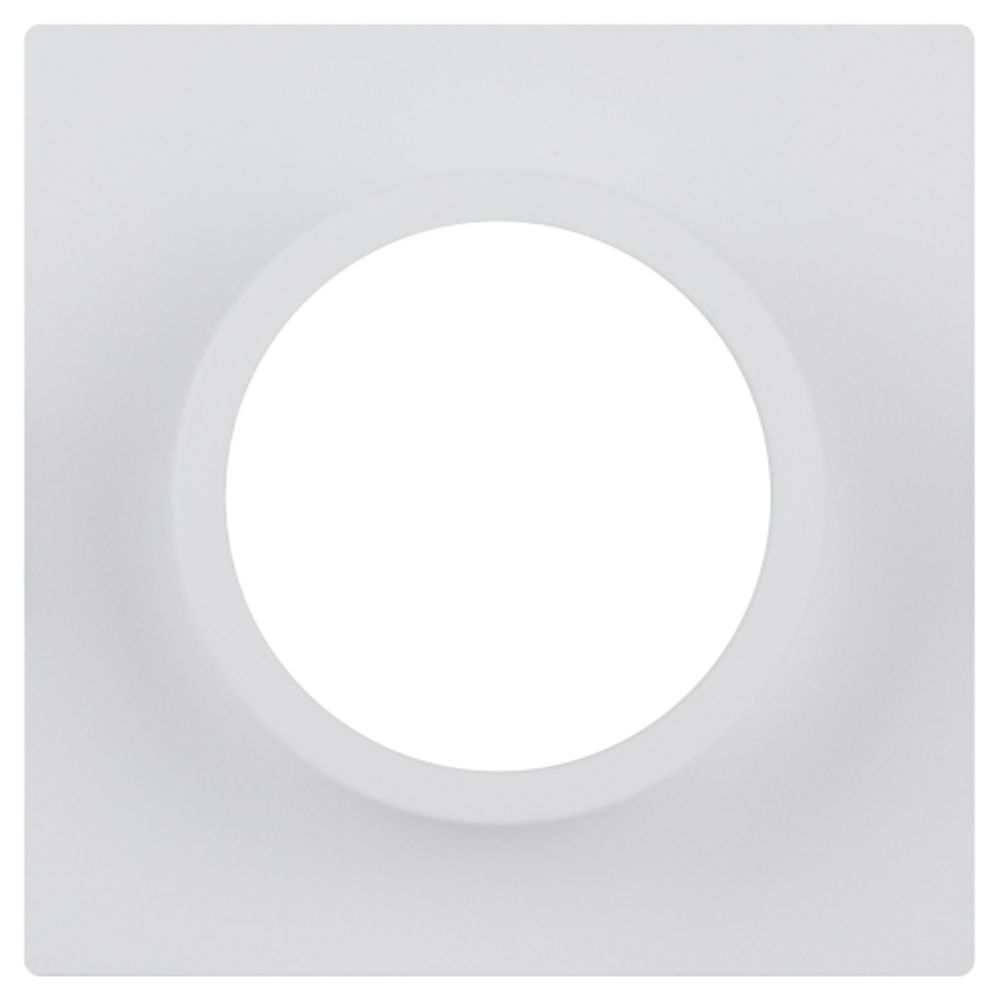 Встраиваемый светильник алюминиевый ЭРА KL88 WH MR16/GU5.3 белый | Алюминиевые встраиваемые светильники