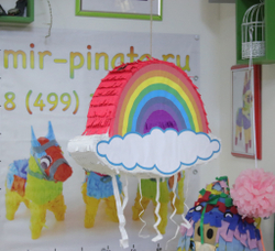 Пиньята С Днём Рождения! - Радуга - mir-pinata.ru - мир-пиньята