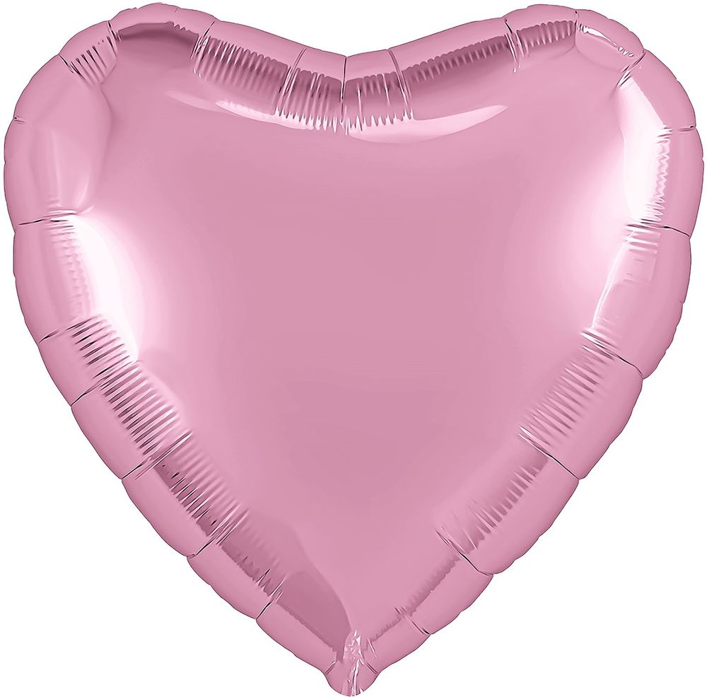Ag Шар 36'' / 91 см сердце, Фламинго (БГ-150)  Изображение2