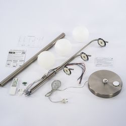 Citilux Адам Смарт CL228A931 RGB LED Умный торшер Матовый Хром