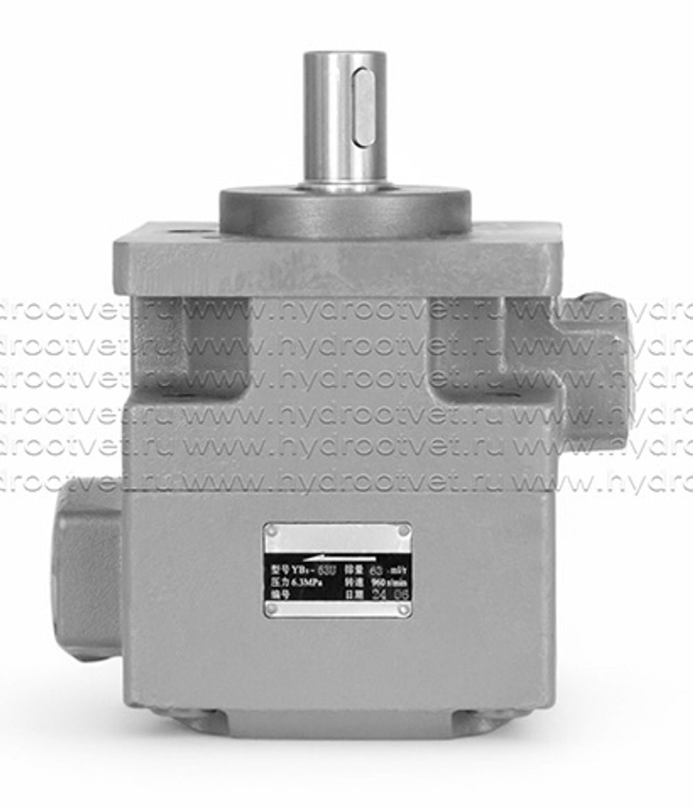 НПл 63/6,3 - Пластинчатый нерегулируемый насос с рабочим объемом 63 см3 (YB1-63U)