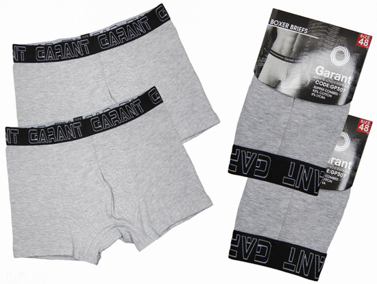Трусы мужские боксеры Garant 307-37 GP,серый