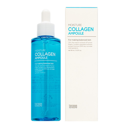 Разглаживающая ампульная сыворотка с Коллагеном Tenzero Moisture Collagen Ampoule 110мл