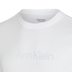 Мужское теннисное поло Calvin Klein Long Sleeve Men - White