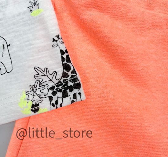 Комплект "Сафари" белый/оранжевый неон