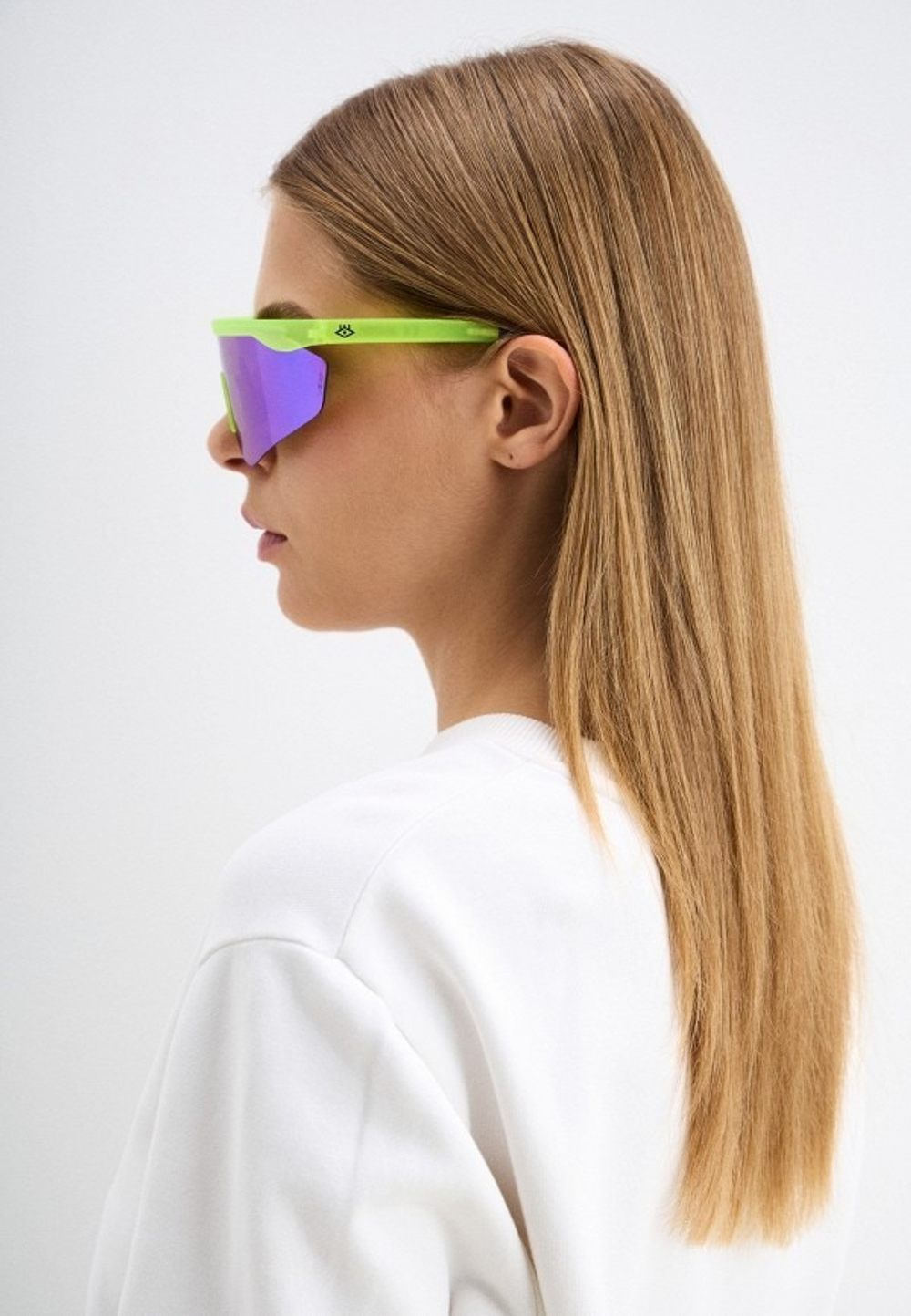 Спортивные очки AVEO Iride DUO / Fluo Yellow / Purple Mirror Lens