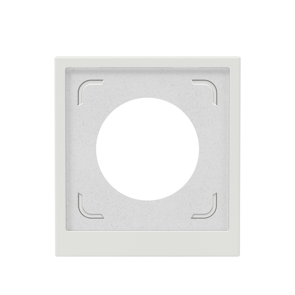 Рамка 1 пост IP44, KANT, белый песок