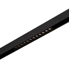 ST806.446.12 Магнитный трековый светильник Черный LED 1*12W 4000K 550Lm Ra>90 36° IP20 L220xW22xH44 СКАЙЛАЙН 48V