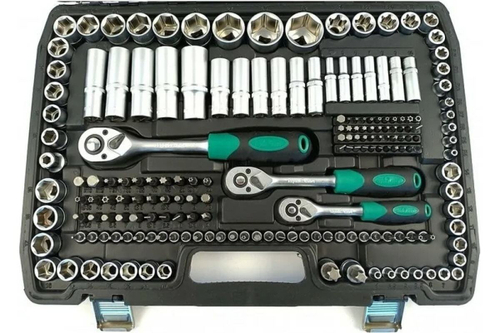 Набор инструмента Сервис Ключ чемодан, 216 предметов 71216