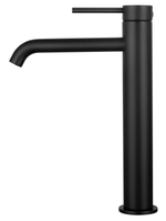 Смеситель для раковины высокий WONZON & WOGHAND STICK, Черный матовый (WW-88239017-MB)