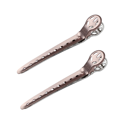 Y.S.Park Clip L pale pink Зажимы для волос (2шт)