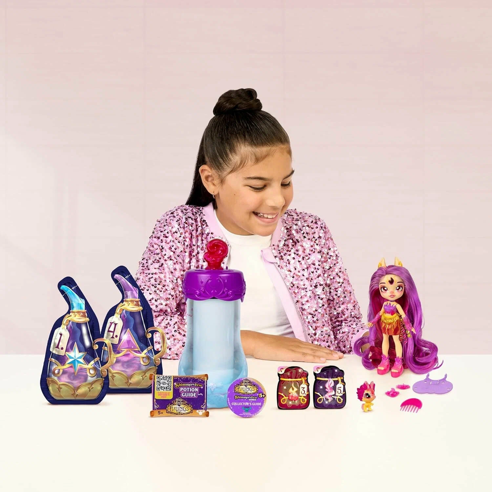 Кукла MAGIC MIXIES Pixlings Galaxy Hair (PIPPA) кукла + питомец