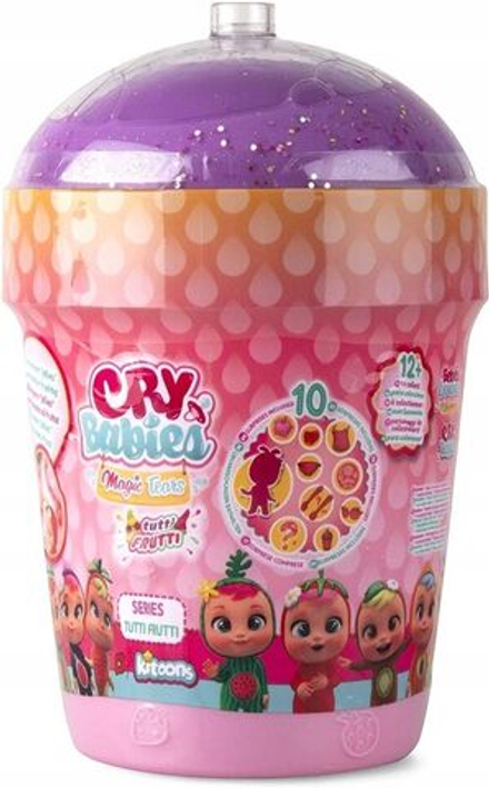 CRY BABIES TUTTI FRUTTI ВОЛШЕБНЫЕ СЛЕЗЫ КУКЛА  TM Toys 093355