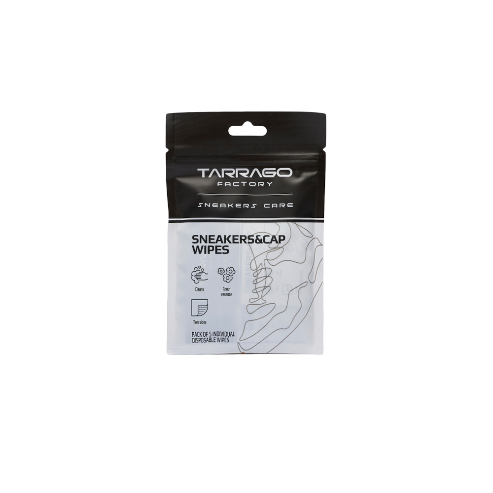 Салфетки для чистки кроссовок Tarrago SNEAKERS & CAP WIPES (5шт)