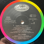 Tina Turner ‎– Simply The Best 2LP (Европа 1991г.)