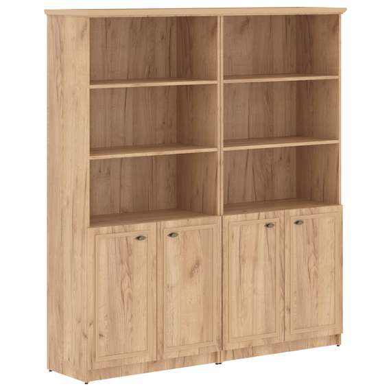 Шкаф высокий 2-х секционный с малыми глухими дверьми RHC 180.5  1808х466х2023 RAUT