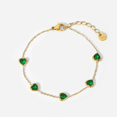 Браслет Emerald Heart