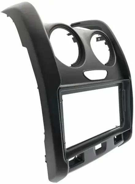 Магнитола для Renault Duster 1 2015-2020, Lada Largus 2021+ (мультируль/джойстик, рамка большая матовая) - Teyes CC3-2K монитор 9.5" 2K QLED на Android 10, ТОП процессор, CarPlay, 4G SIM-слот