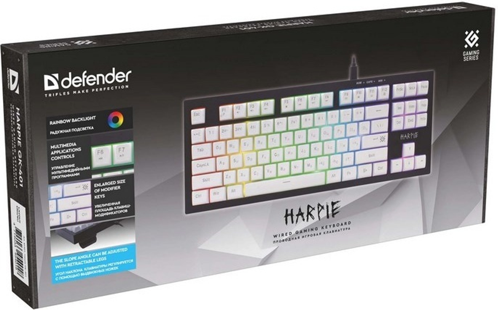 Клавиатура Defender GK-401 (45401) черный
