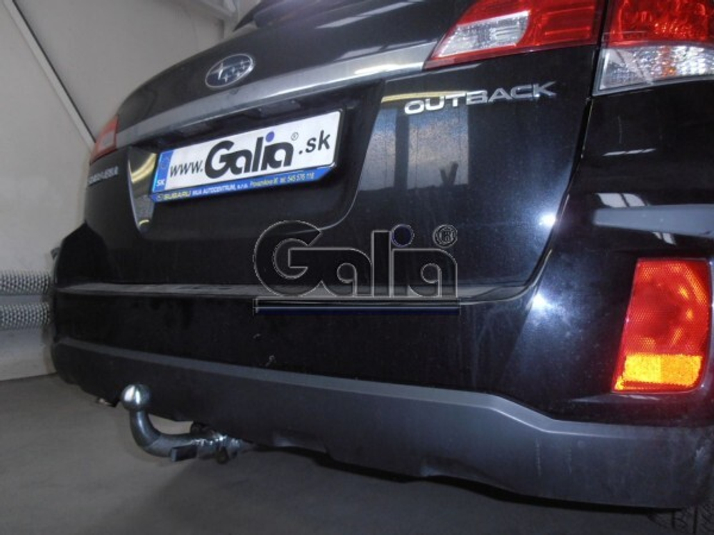 Фаркоп оцинкованный Galia S102C для Subaru Outback 2009-2015(паспорт и сертификат в комплекте)(без электрики)