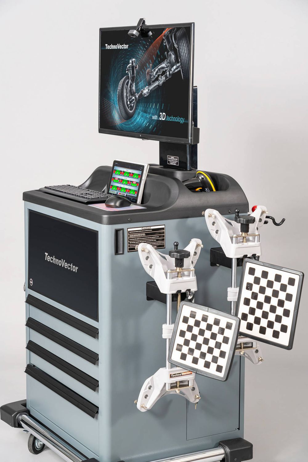 ТехноВектор (P 7202 TAS) стенд сход-развал 3D