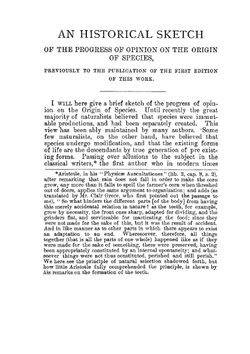 Origin of Species | Darwin Charles