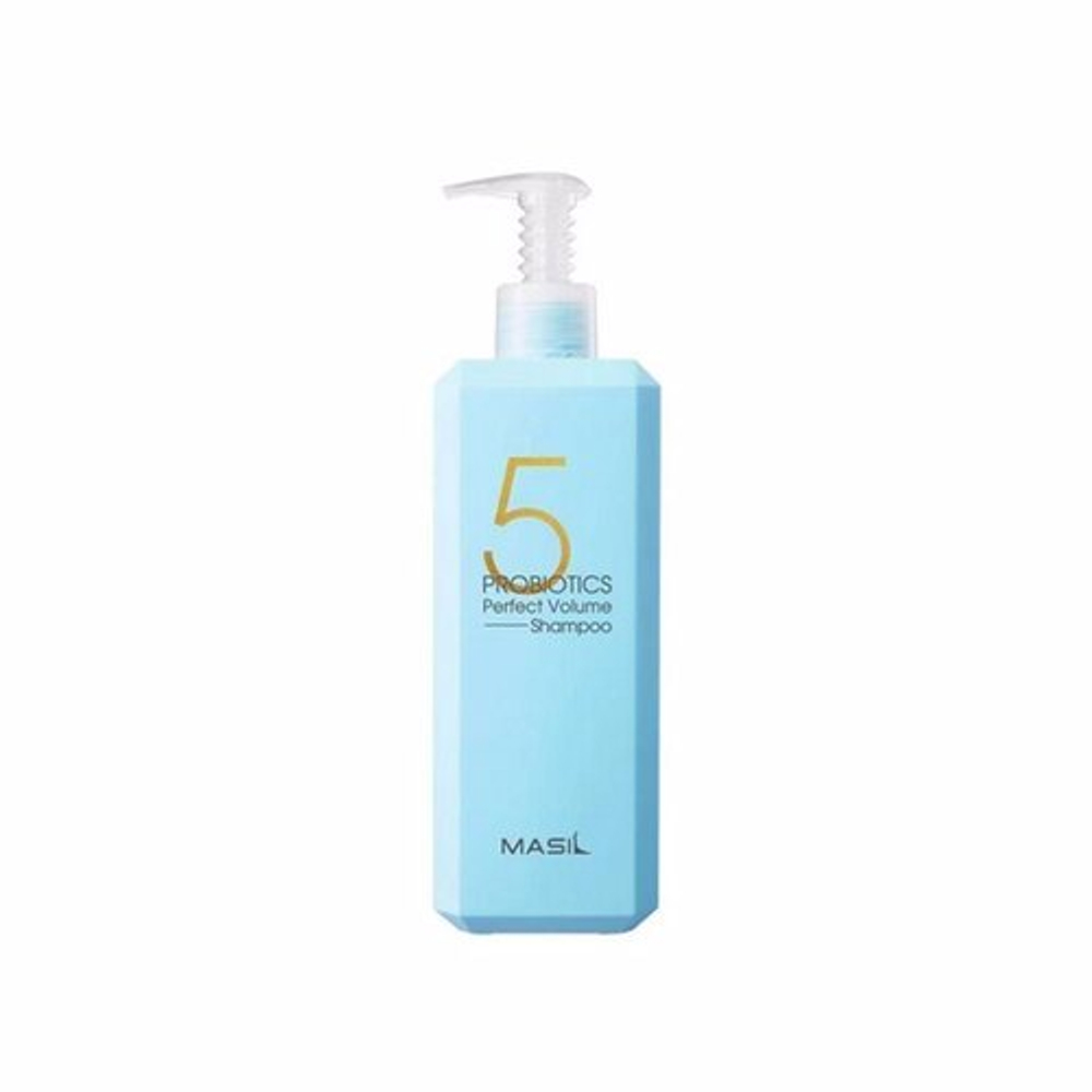 [Masil] 5 Probiotics perfect volume shampoo - Шампунь для объема волос с пробиотиками, 500 мл